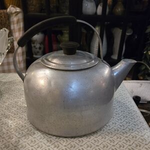 Vintage 1950's MIRRO Heavy Galvanized Kettle